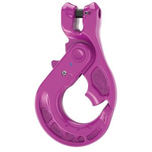 ICE-Self locking hook for skip dumpers