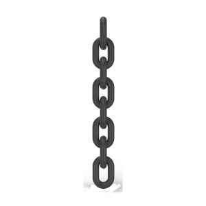 ICE-Round steel chain – Black phosphated