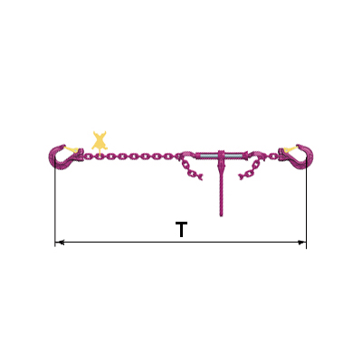 ICE-Lashing chain with ICE-CURT-SL