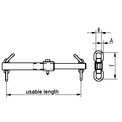 VIP Spreader bar adjustable