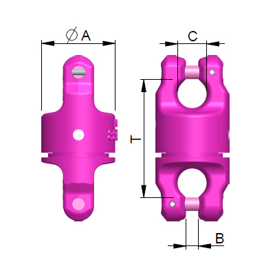 VIP Universal-swivel