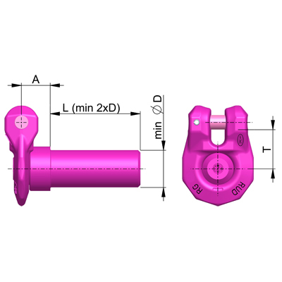 VIP plug in connector