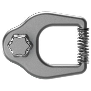 Key with spring - metric