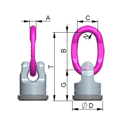 WPP-B PowerPoint® ring connection