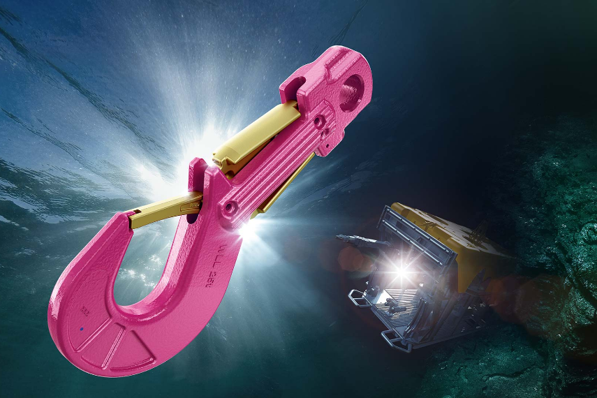 Rud ROV Hook For Subsea Lifting 25 Toness WLL - RUD